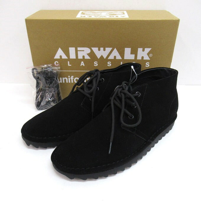 AIRWALK uniform experiment Ripple Boots Black Size 26cm