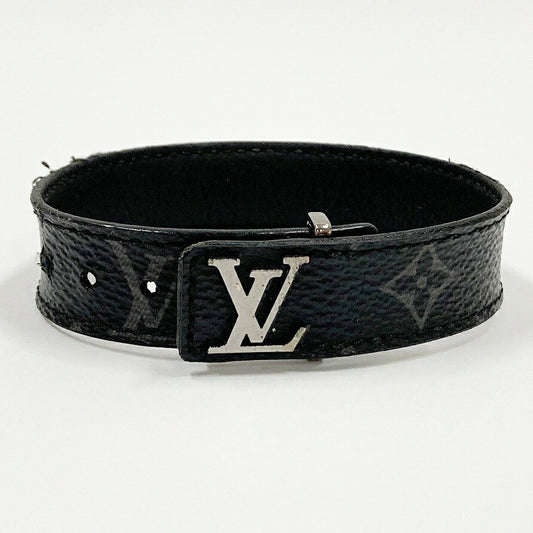 LOUIS VUITTON LV Slim Black Bracelet Size ONE SIZE