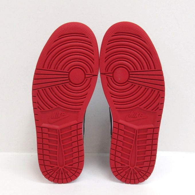 NIKE AIR JORDAN 1 Low "Bred Toe" Sneakers Size 27cm