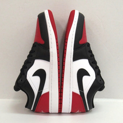 NIKE AIR JORDAN 1 Low "Bred Toe" Sneakers Size 27cm