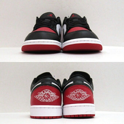 NIKE AIR JORDAN 1 Low "Bred Toe" Sneakers Size 27cm