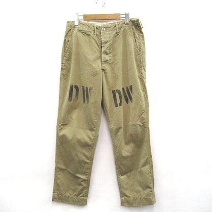 DUBBLE WORKS Military Chino Pants Beige Size 32