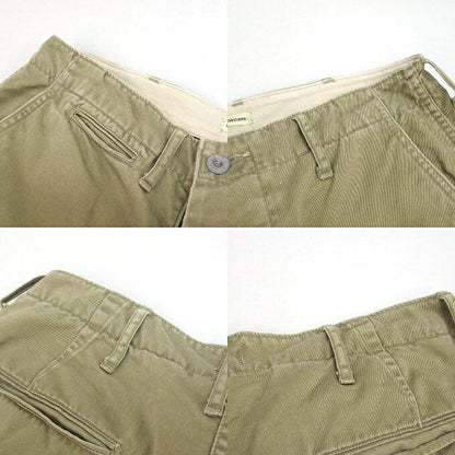 DUBBLE WORKS Military Chino Pants Beige Size 32
