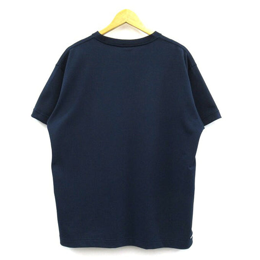 F.C.R.B. Emblem Pocket Navy T-Shirt Size L
