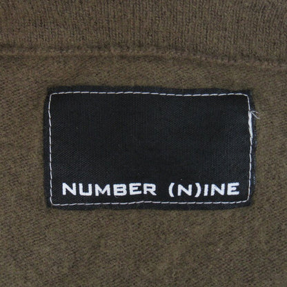 NUMBER (N)INE Shrink Wool Liner Loose Cardigan Size 4