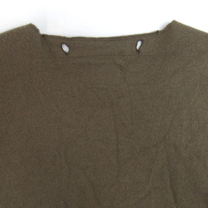 NUMBER (N)INE Shrink Wool Liner Loose Cardigan Size 4