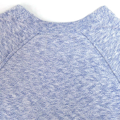 STONE ISLAND 19SS Cotton Knit Crewneck Sweater Blue Size L