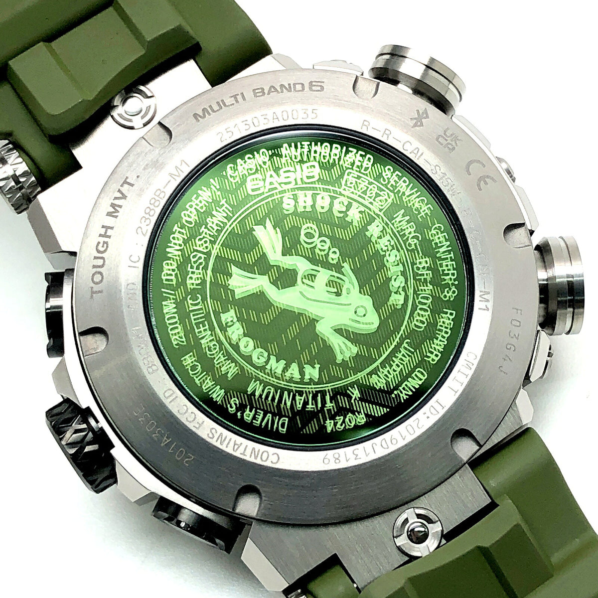 Casio G-SHOCK MR-G FROGMAN Titanium Watch Size ONE SIZE