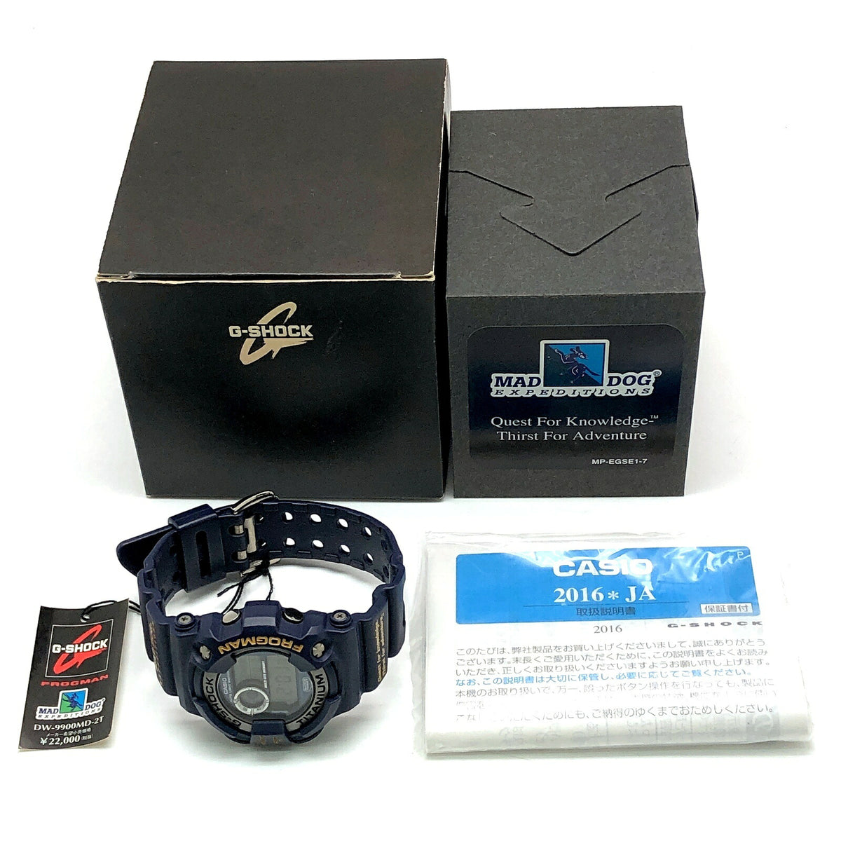Casio G-SHOCK FROGMAN MAD DOG Watch Multi Size ONE SIZE