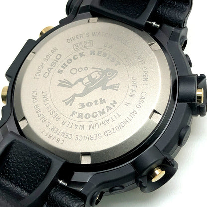 Casio A FROGMAN 30th ANNIVERSARY Black Watch Size ONE SIZE