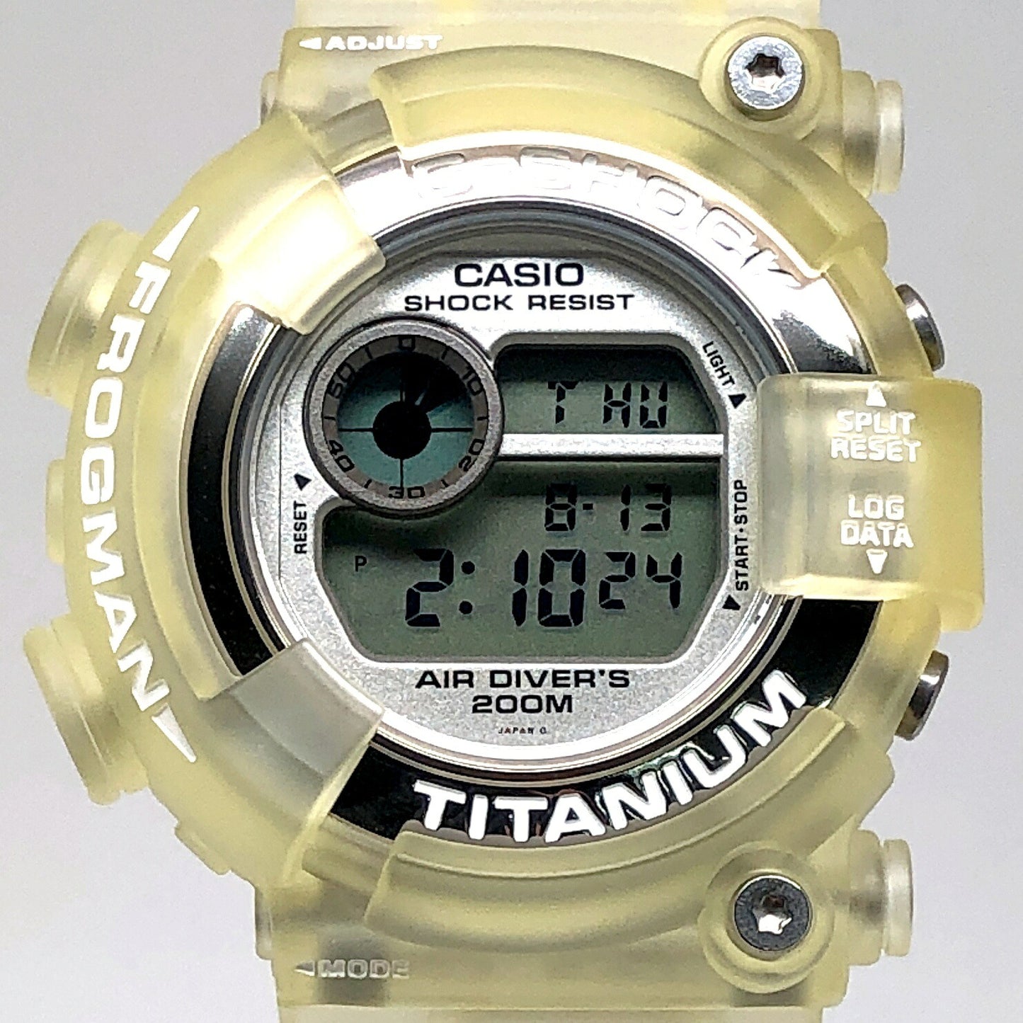 Casio G-SHOCK Frogman WCCS DW-8201WC-7T Watch Size ONE SIZE