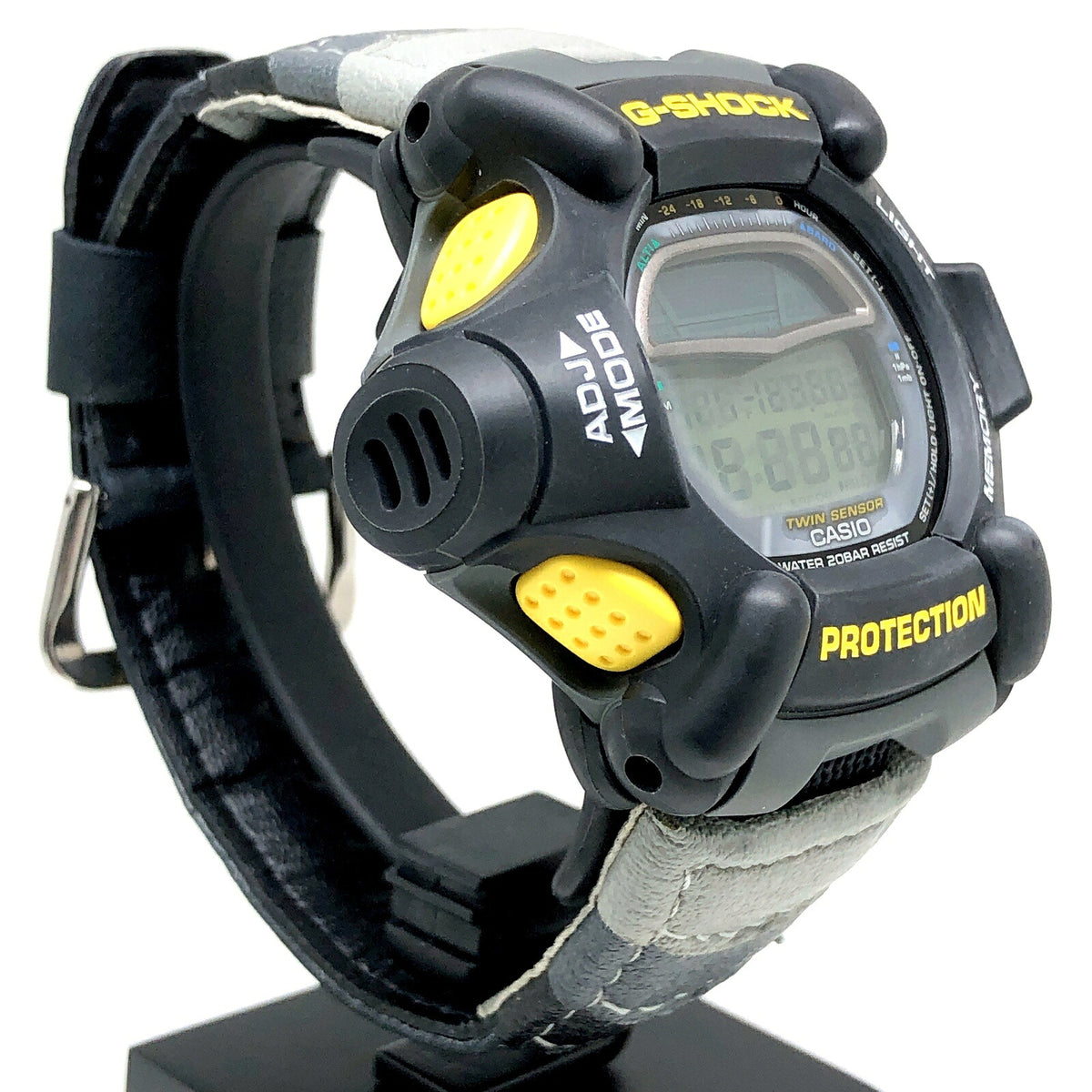 Casio B RISEMAN 1997 G-SHOCK Twin Black Watch Size ONE SIZE