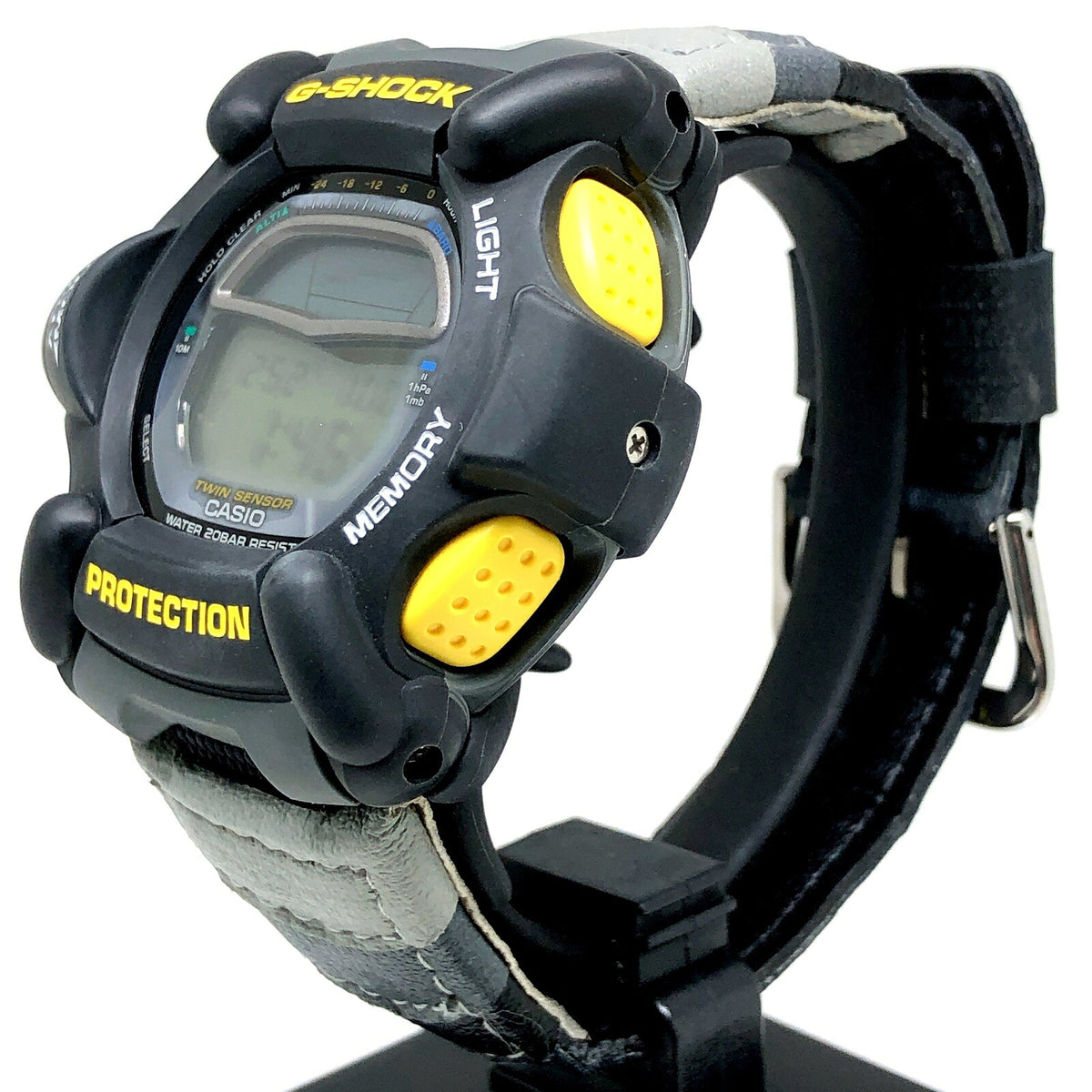 Casio B RISEMAN 1997 G-SHOCK Twin Black Watch Size ONE SIZE