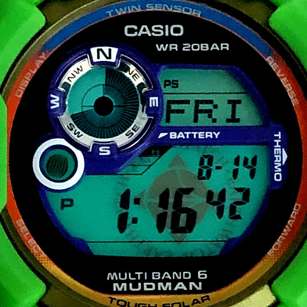 Casio G-SHOCK MUDMAN EARTHWATCH Parrot Watch Size ONE SIZE