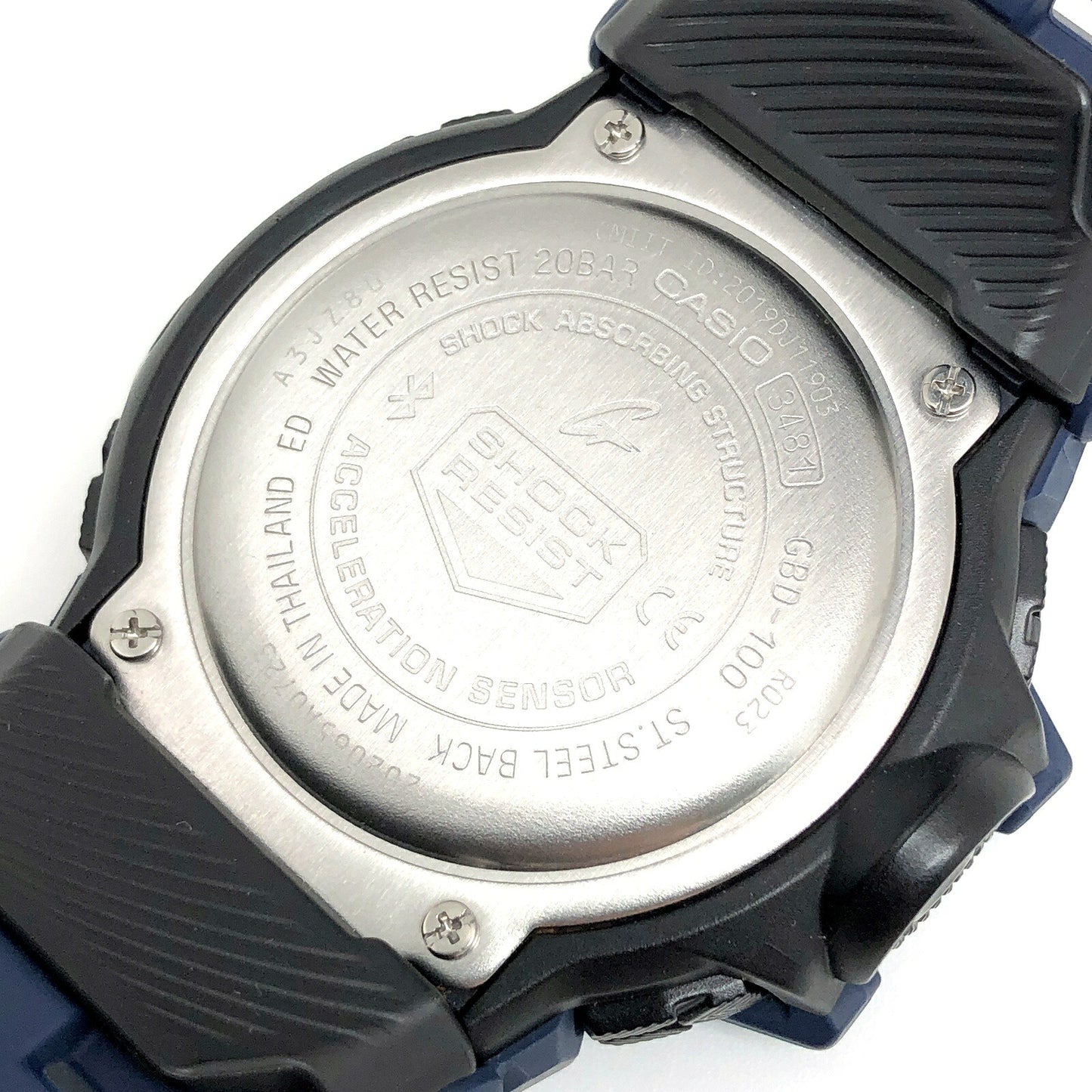 Casio G-SHOCK GBD-100-2 G-SQUAD Bluetooth Size ONE SIZE
