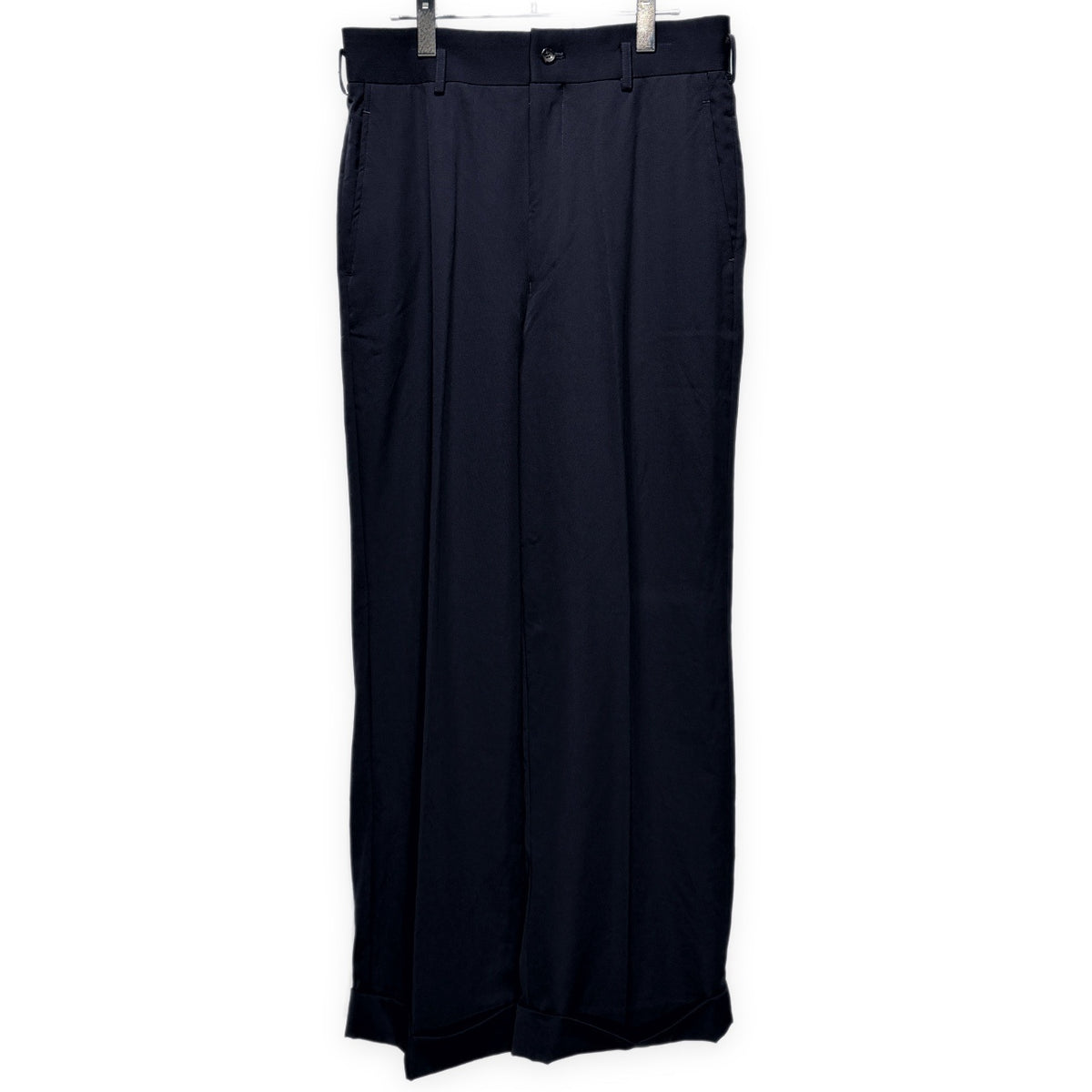 COMME des GARCONS HOMME 98SS Wool Trousers Blue Size L