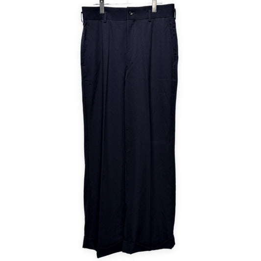 COMME des GARCONS HOMME 98SS Wool Trousers Blue Size L