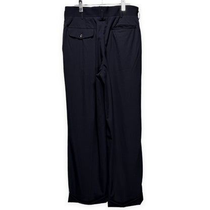COMME des GARCONS HOMME 98SS Wool Trousers Blue Size L
