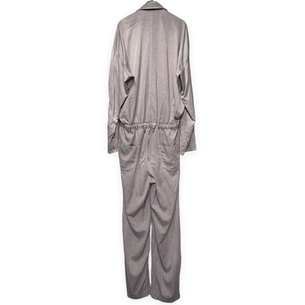 Maison MIHARA YASUHIRO MMY Aged Rayon Jumpsuit Gray Size 46