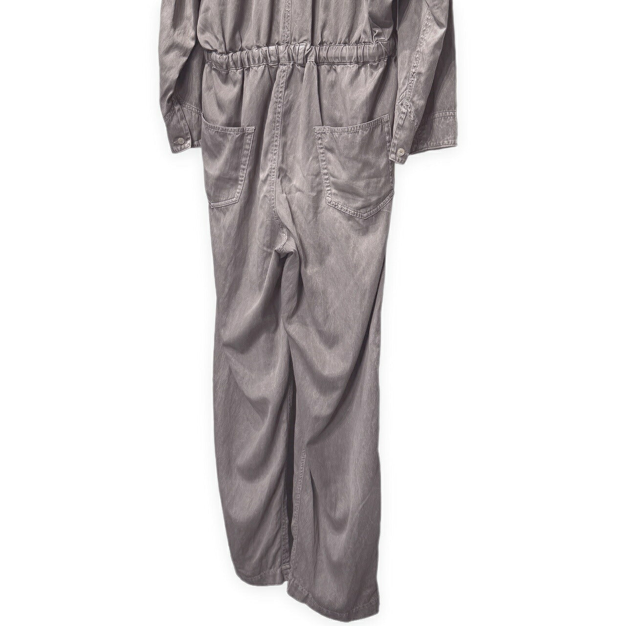 Maison MIHARA YASUHIRO MMY Aged Rayon Jumpsuit Gray Size 46