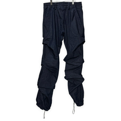 A.F ARTEFACT Denim Tuck Volume Baggy Pants Blue Size 3