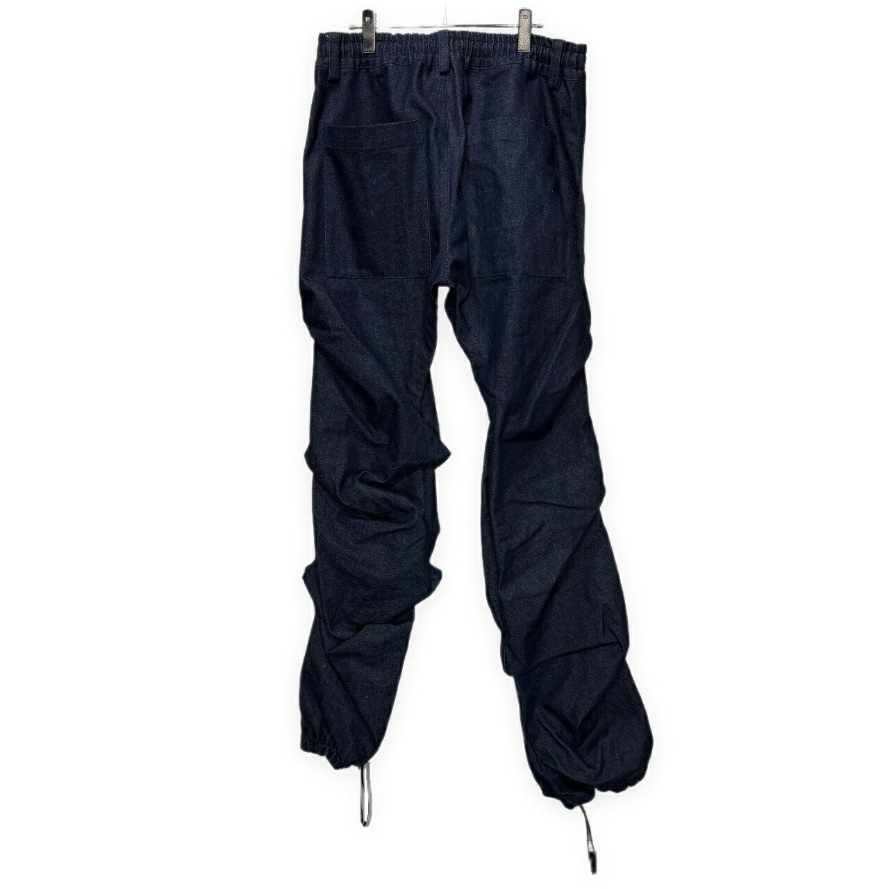 A.F ARTEFACT Denim Tuck Volume Baggy Pants Blue Size 3