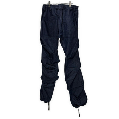 A.F ARTEFACT Denim Tuck Volume Baggy Pants Blue Size 3