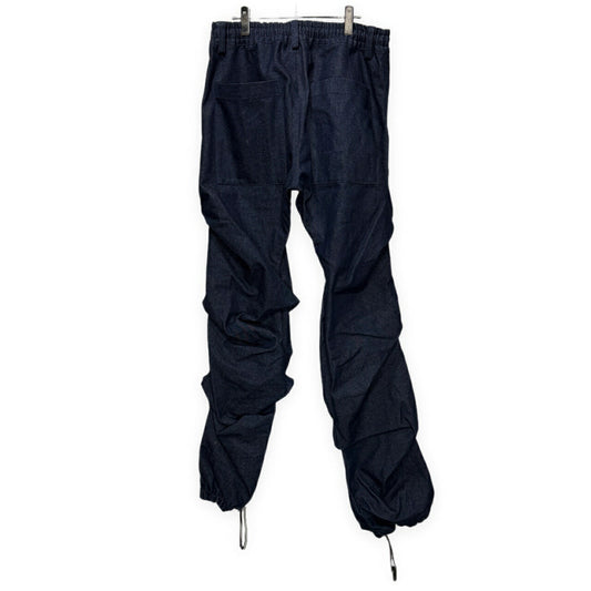 A.F ARTEFACT Denim Tuck Volume Baggy Pants Blue Size 3