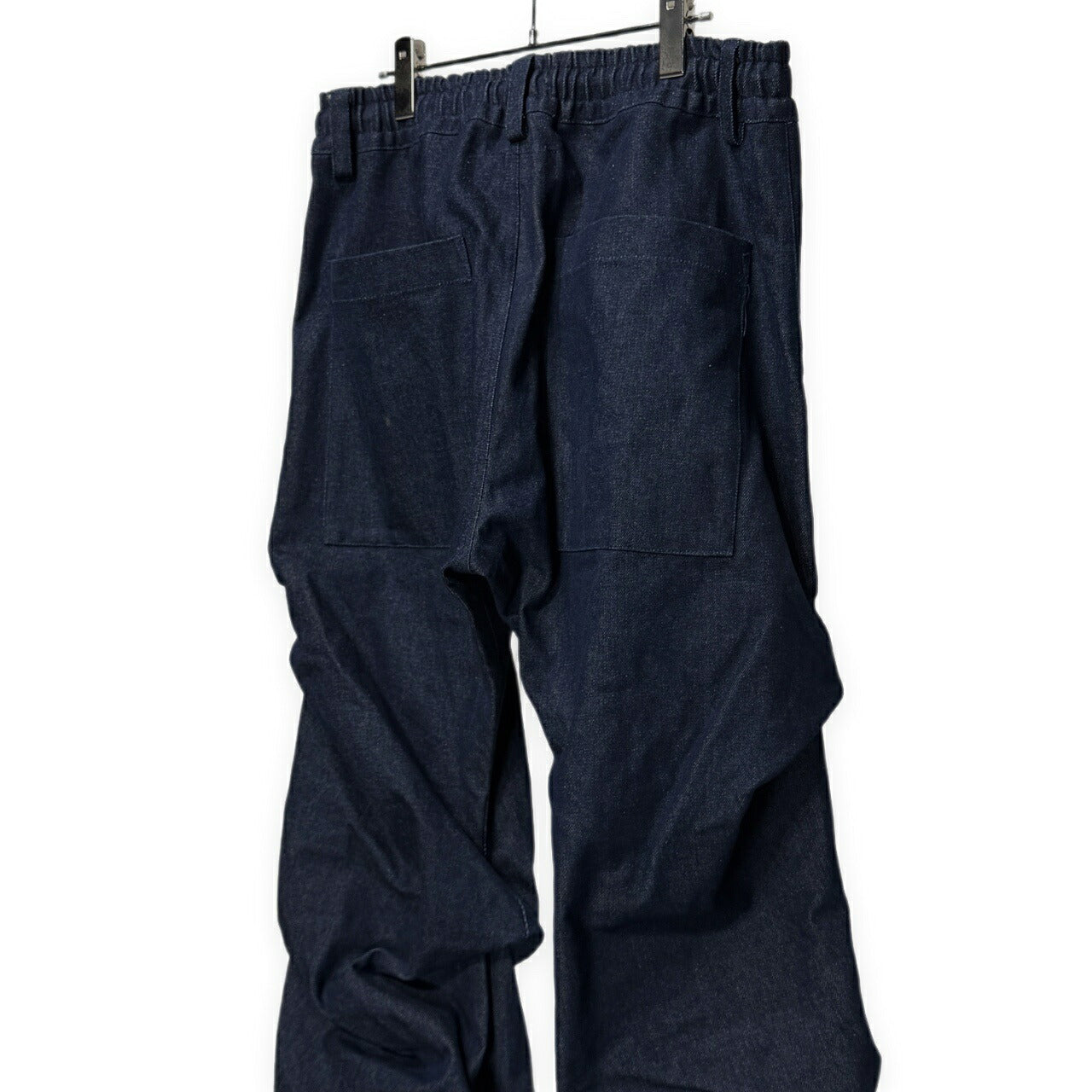 A.F ARTEFACT Denim Tuck Volume Baggy Pants Blue Size 3
