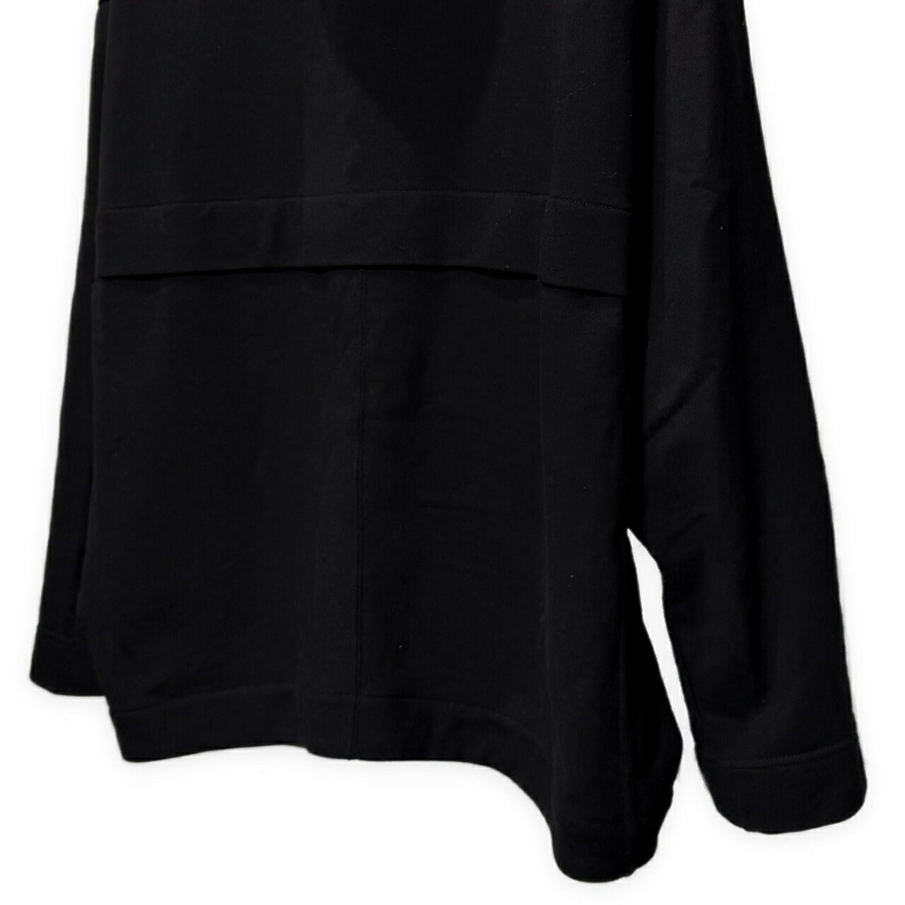 A.F ARTEFACT Cotton Oversized Zip Hoodie Black