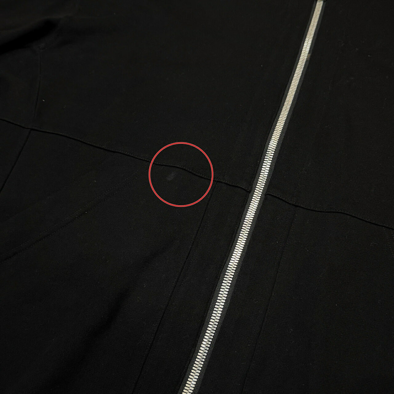 A.F ARTEFACT Cotton Oversized Zip Hoodie Black