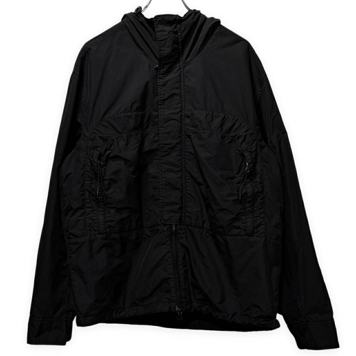 C.P. COMPANY Garment Dye Goggle Nylon Jacket Black Size M