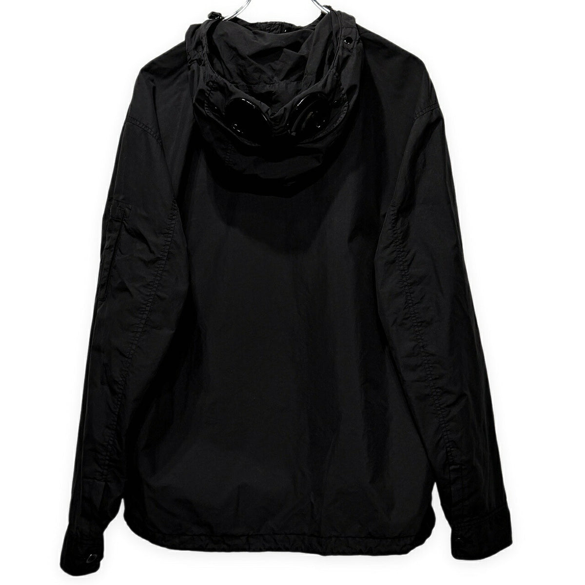C.P. COMPANY Garment Dye Goggle Nylon Jacket Black Size M