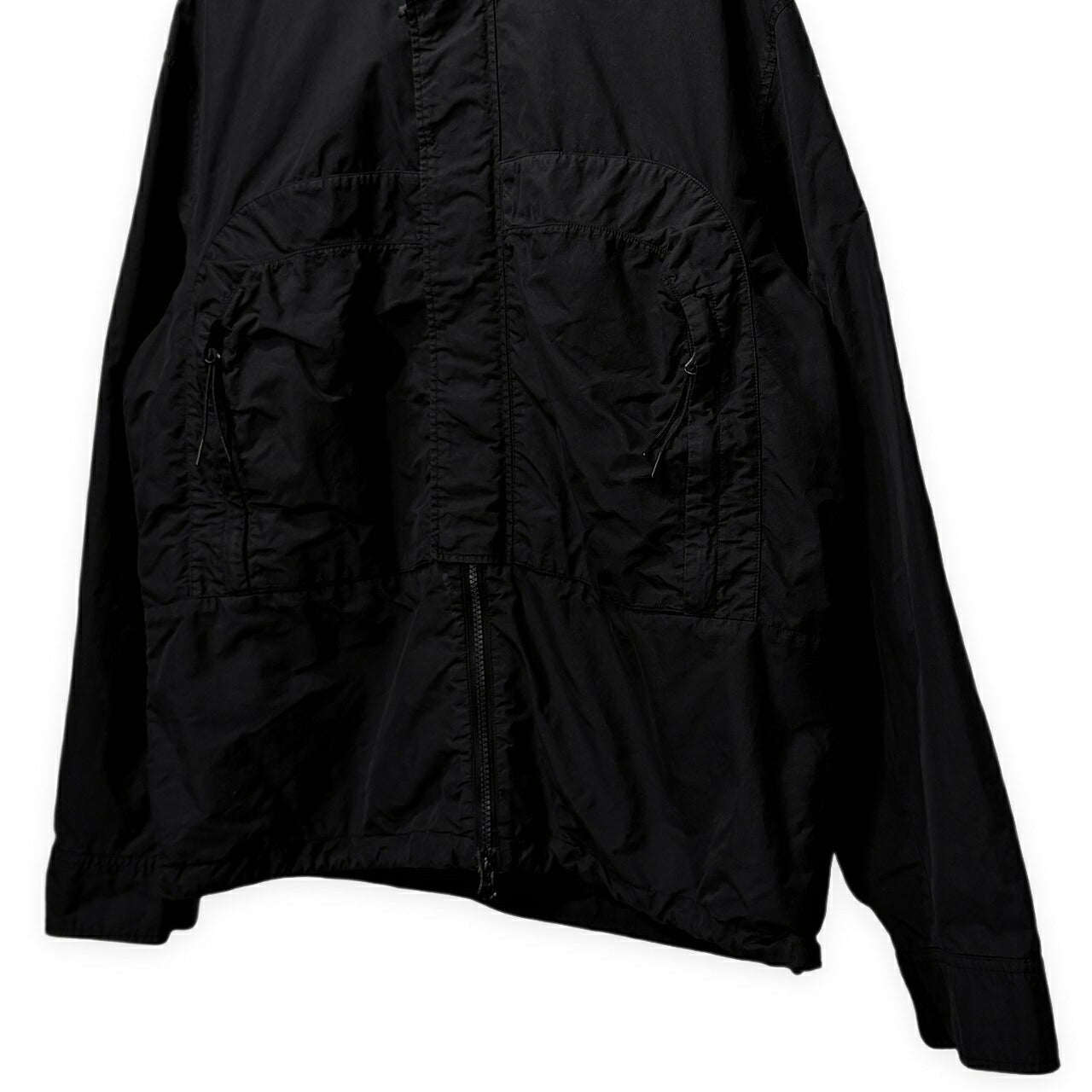 C.P. COMPANY Garment Dye Goggle Nylon Jacket Black Size M