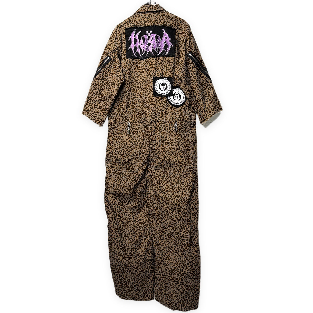 KIDILL Leopard Print Padlock Jumpsuit Brown Size 44