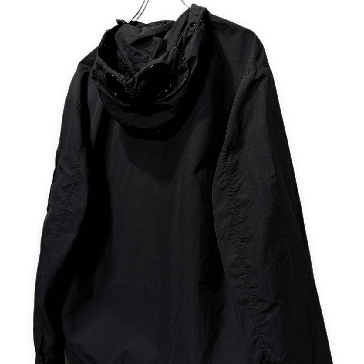 C.P. COMPANY Garment Dye Goggle Nylon Jacket Black Size M