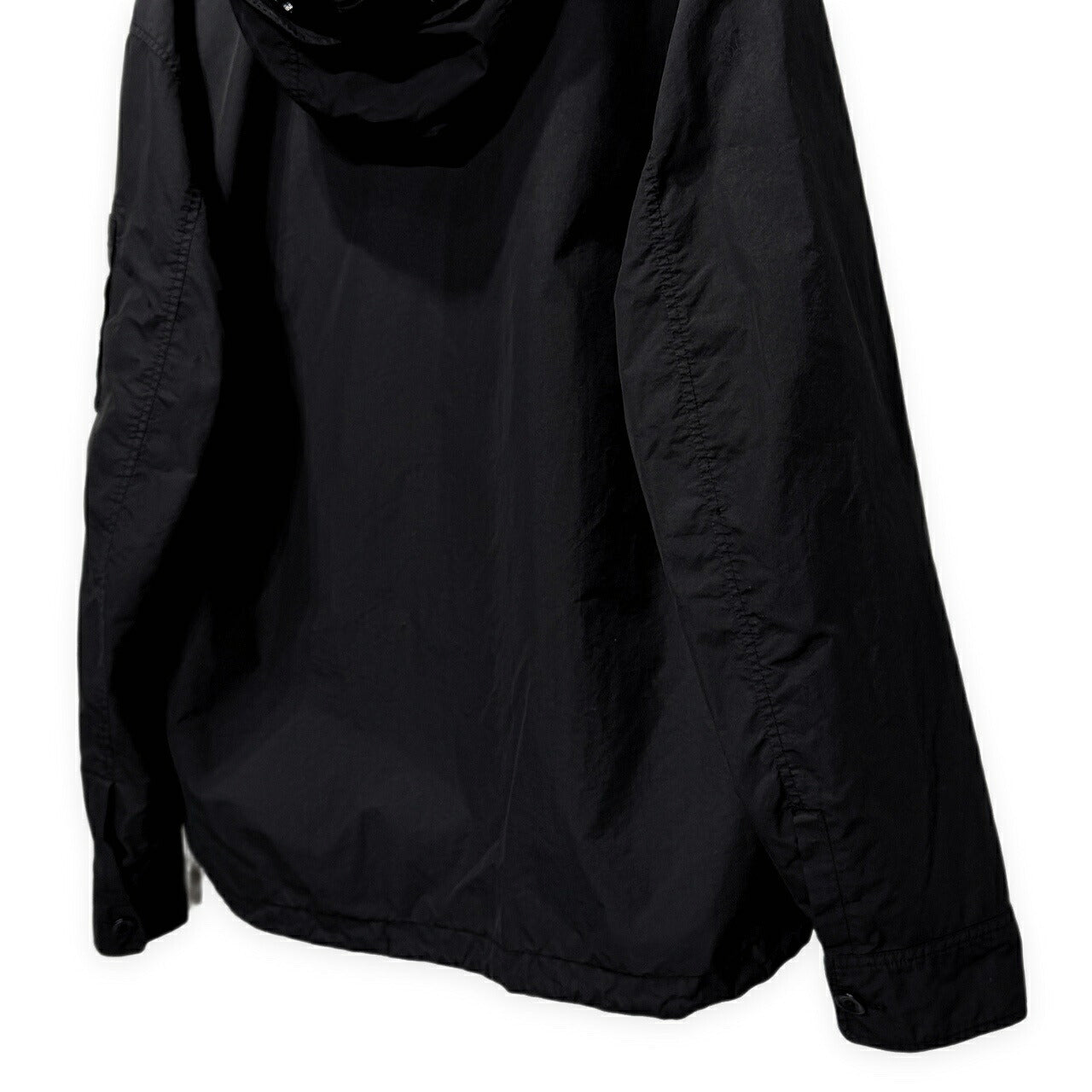 C.P. COMPANY Garment Dye Goggle Nylon Jacket Black Size M