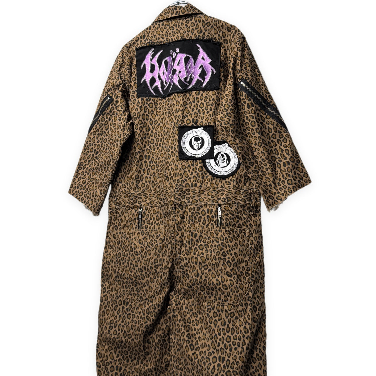 KIDILL Leopard Print Padlock Jumpsuit Brown Size 44