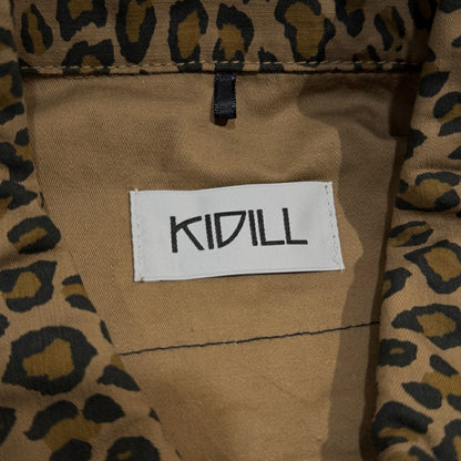KIDILL Leopard Print Padlock Jumpsuit Brown Size 44