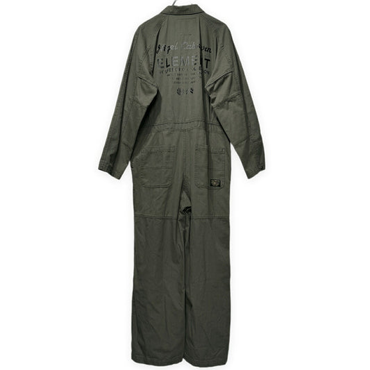 Nigel Cabourn × ELEMENT HBT Back Logo Zip Jumpsuit Size 48