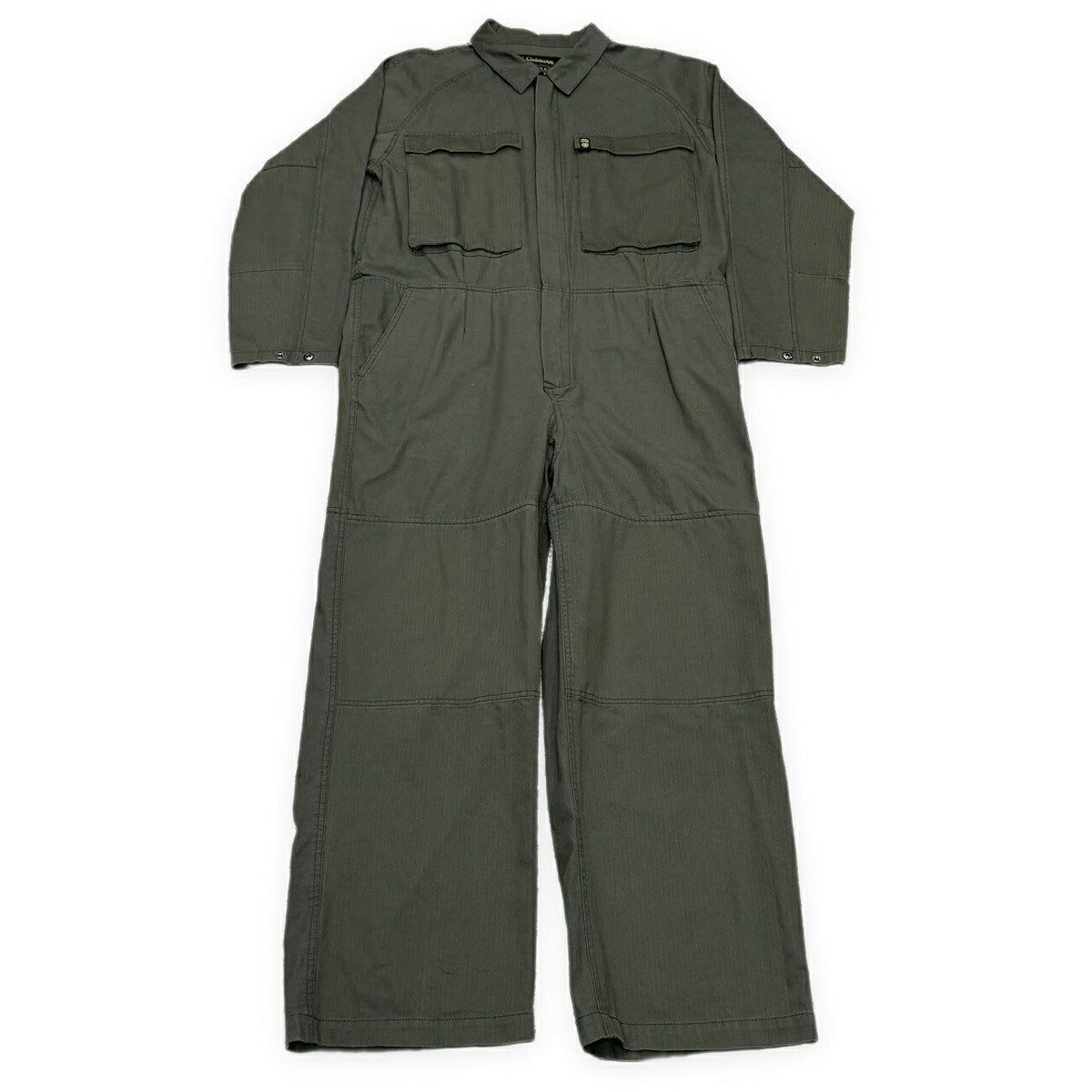 Nigel Cabourn × ELEMENT HBT Back Logo Zip Jumpsuit Size 48