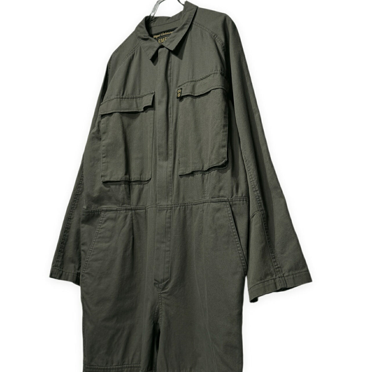 Nigel Cabourn × ELEMENT HBT Back Logo Zip Jumpsuit Size 48