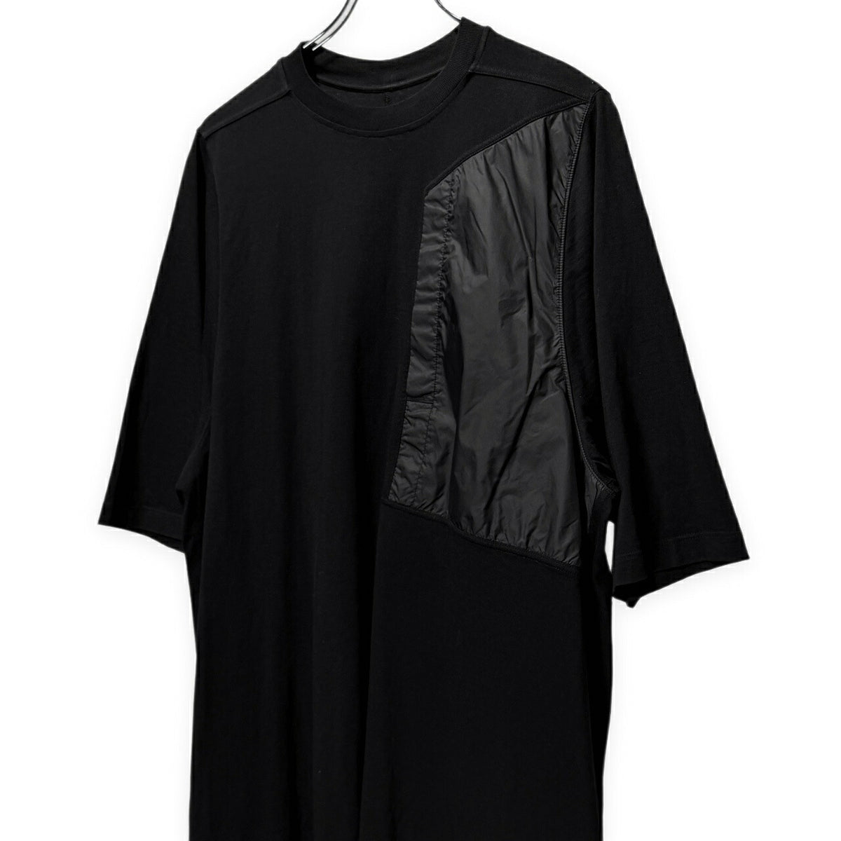 Rick Owens 23SS Nylon Chest Pocket T-Shirt Black Size S