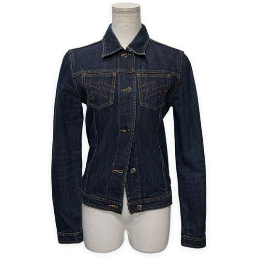 W&LT 90s Lightning Stitch Denim Trucker Jacket Size S