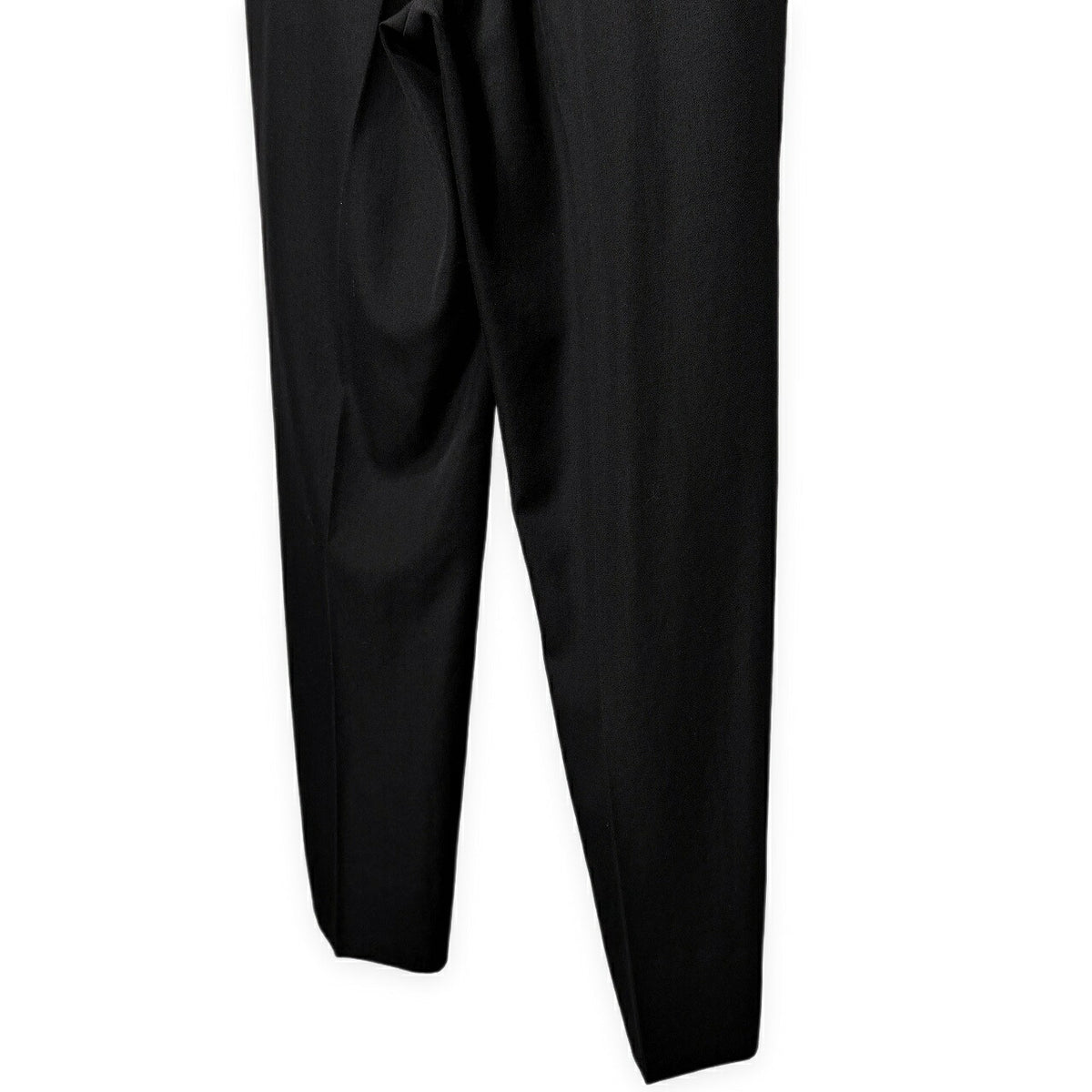 Y's for men 90s Wool Gabardine 2-Tuck Pants Black Size M