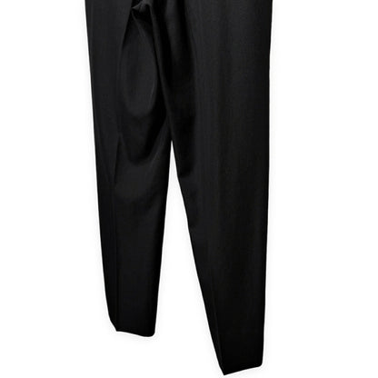Y's for men 90s Wool Gabardine 2-Tuck Pants Black Size M