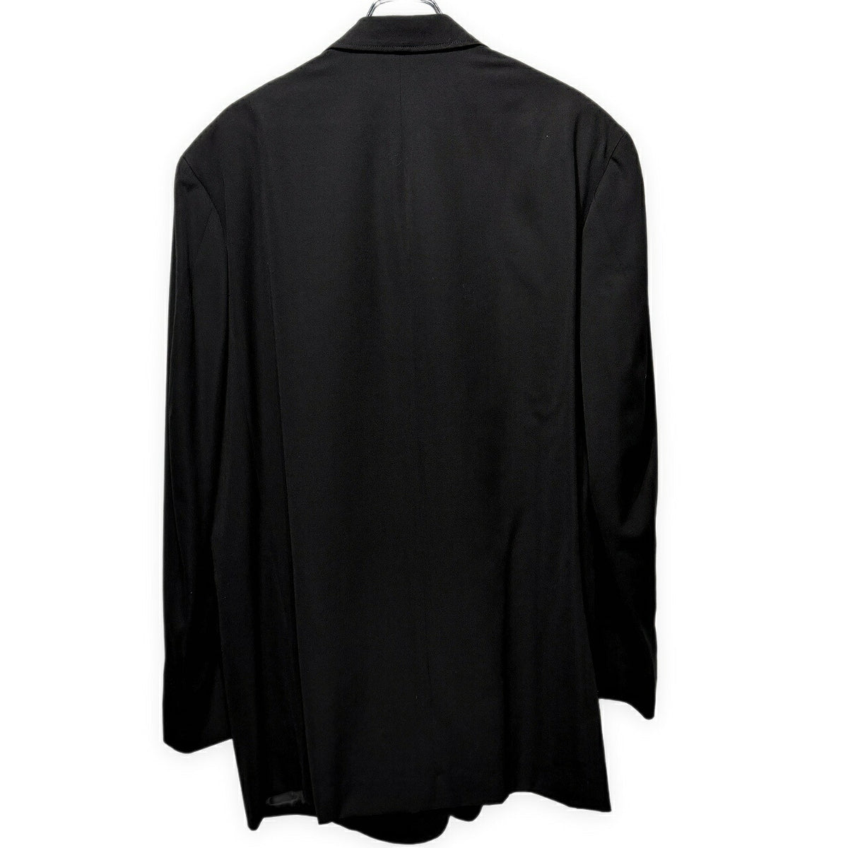 Y's for men 90s Wool Gabardine 3-Button Blazer Black Size M