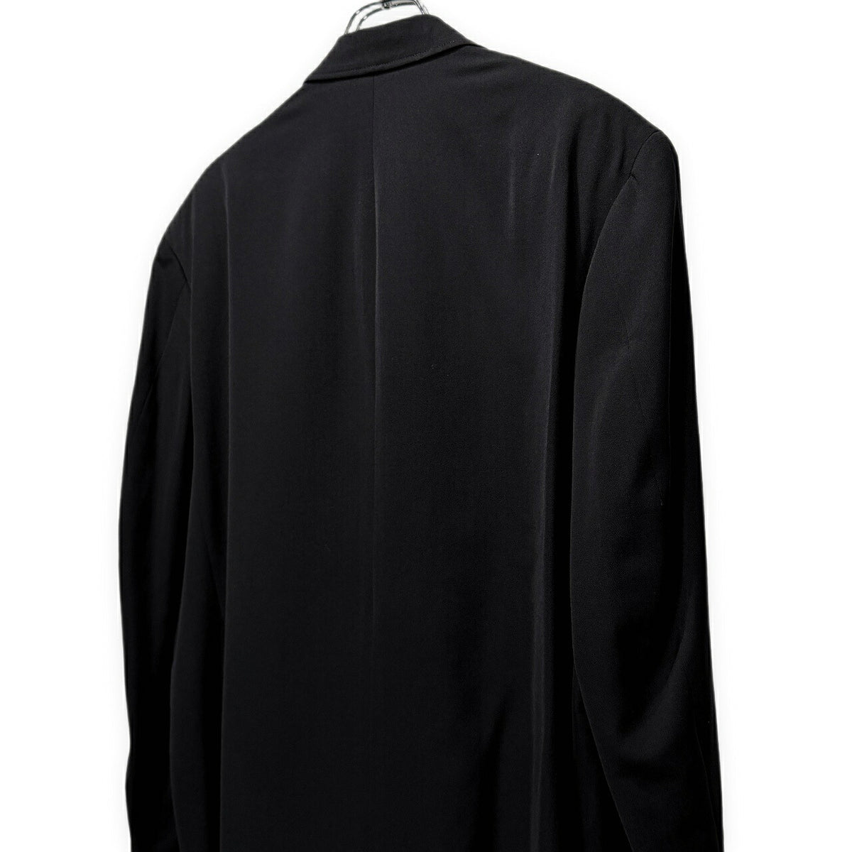 Y's for men 90s Wool Gabardine 3-Button Blazer Black Size M