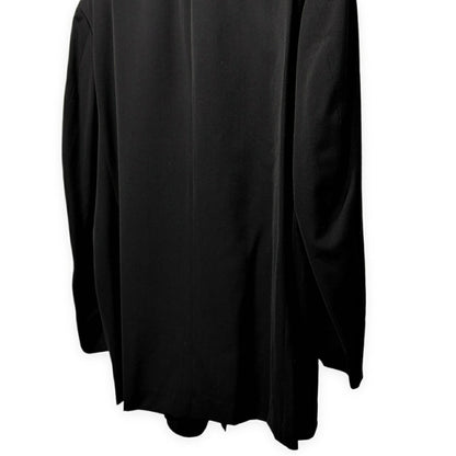 Y's for men 90s Wool Gabardine 3-Button Blazer Black Size M