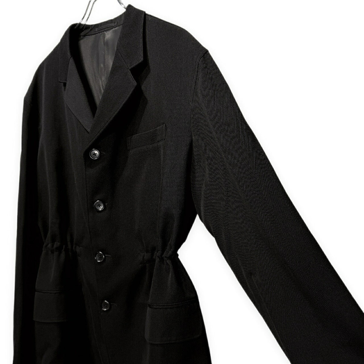 Y's for men Archive Wool Cotton Blazer Black Size 3